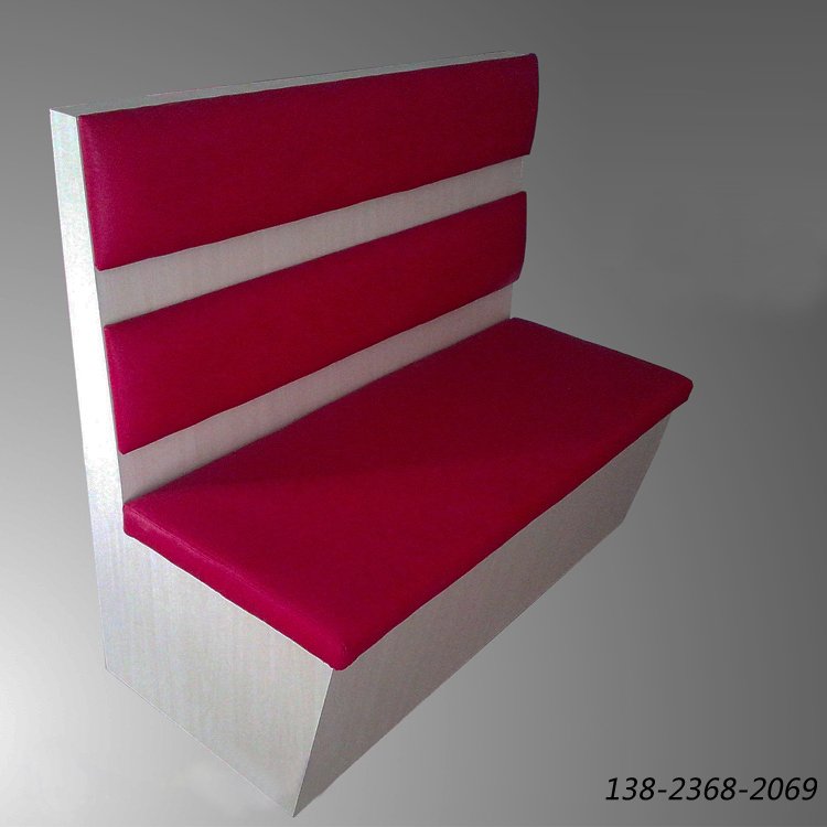 單面現(xiàn)代款式沙發(fā)，中餐卡座，家具廠訂制